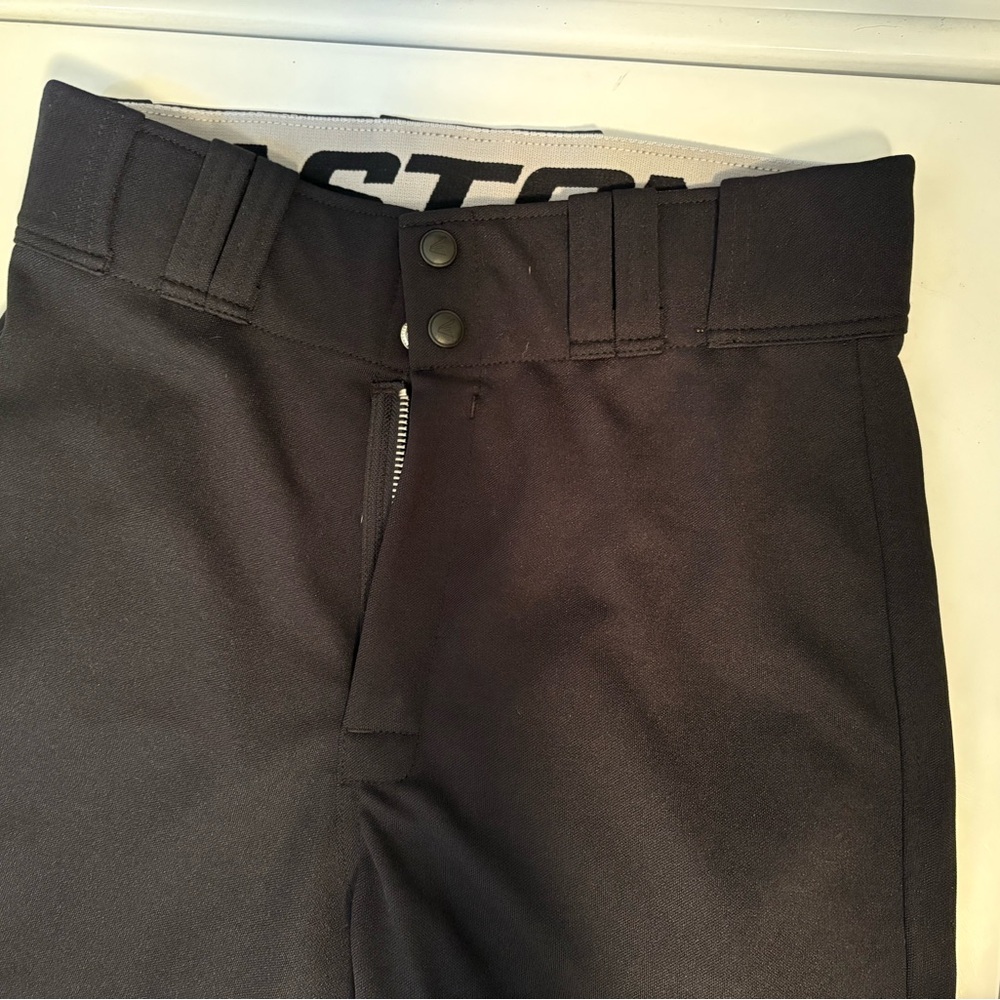 Easton Uniform Ball Pants ,Black snaps and zips